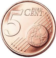 5 cents